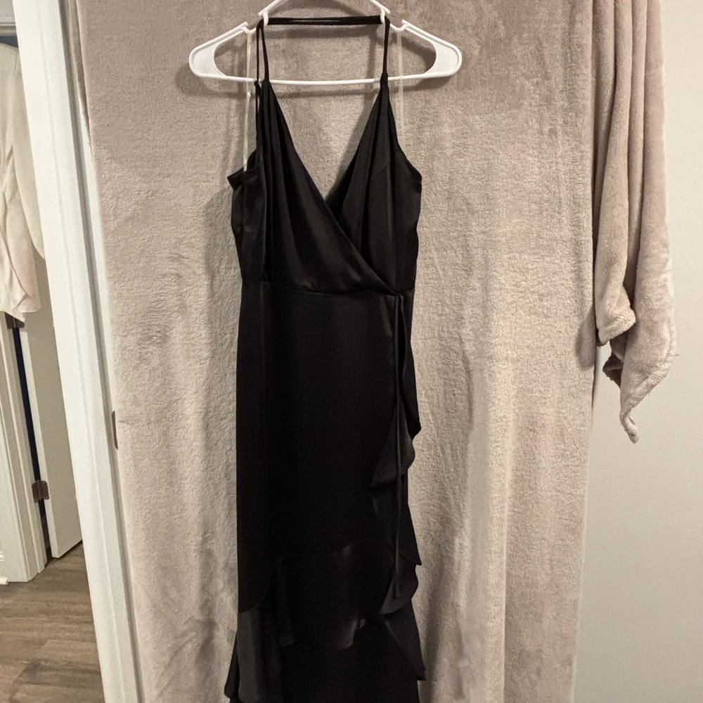 Nine West Black High Low Dress